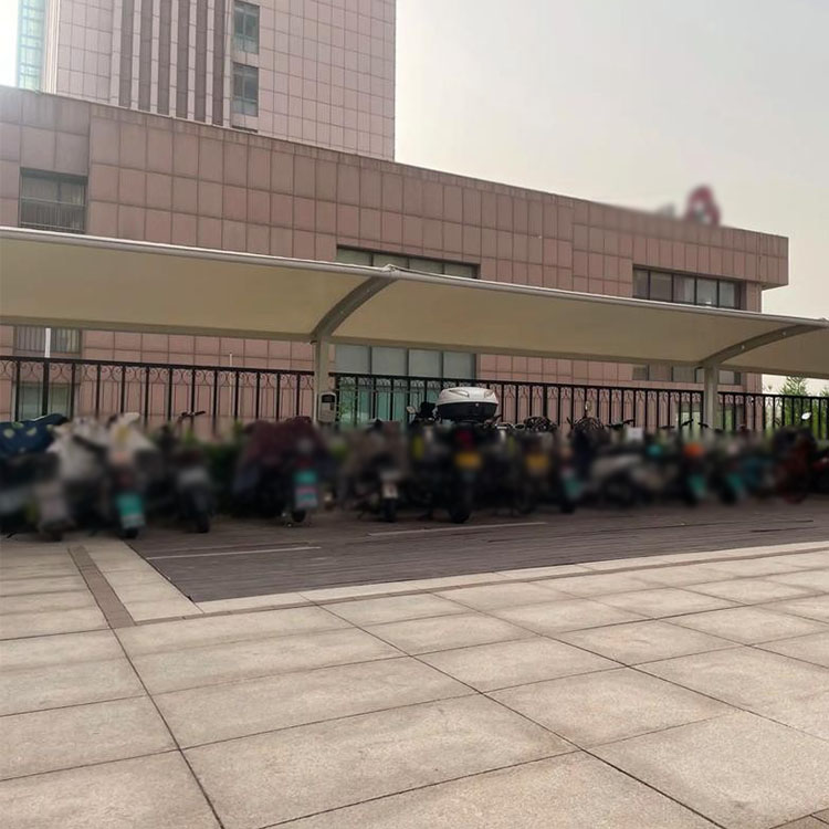 巨鹿县膜结构电动车棚